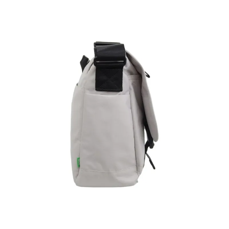 THE NORTH FACE Polyester Messenger Bag, Crossbody Bag Men's White Sand-2