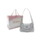 Silver+Shopping Bag