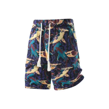 PEIMENG Beach Shorts Men Dark Blue