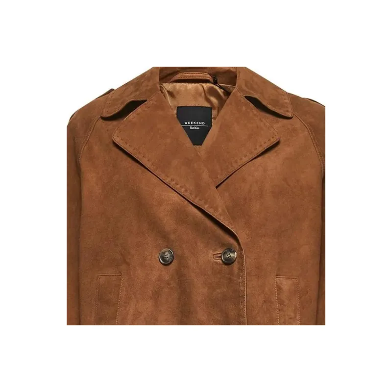 WEEKEND MaxMara Oblato Double Breasted Jacket-2