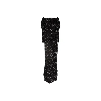 BALMAIN Long Sleeved Dress Women's Black