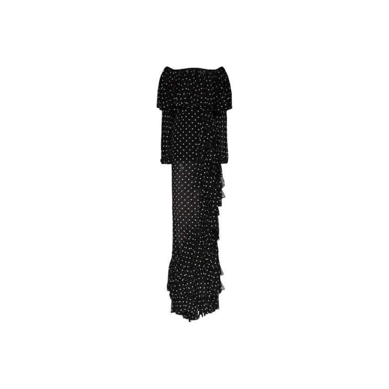 BALMAIN Long Sleeved Dress Women's Black-0