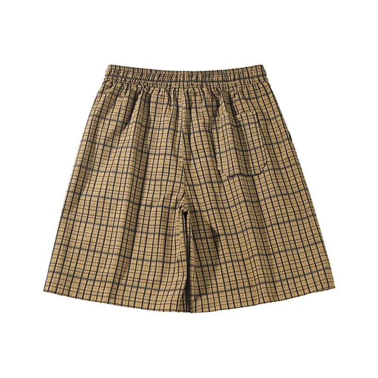 Columtomy Casual Shorts Unisex Khaki-1