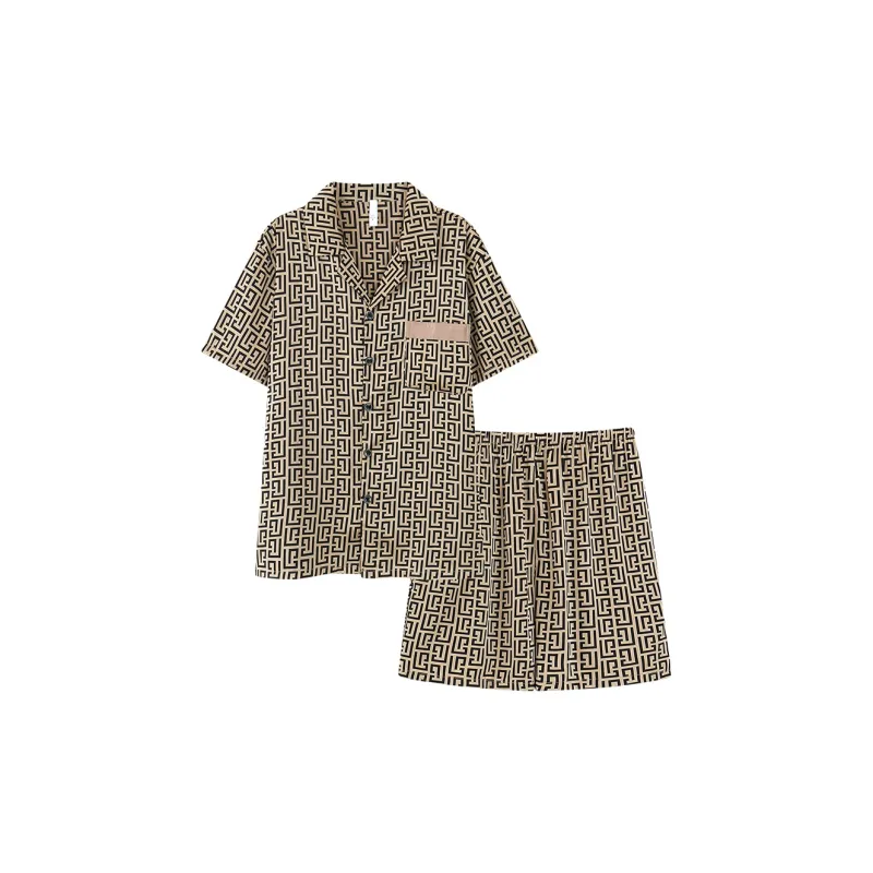 Good fortune Men Pajama Sets-0