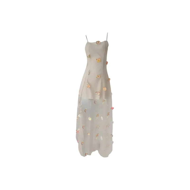 Lookinto Slip Dresses Women's Light Pink-0