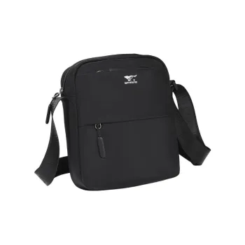 SEPTWOLVES Fabric Shoulder Bag Men's Black