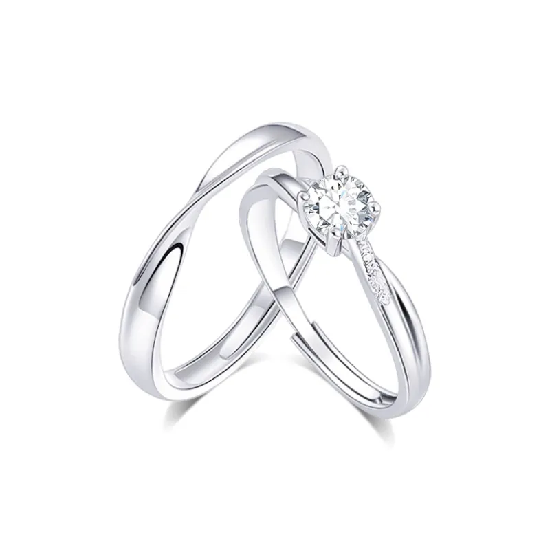 KUMET Sterling Silver Rings Unisex-0