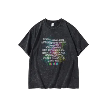 SIL VITIN T Shirts Unisex Black