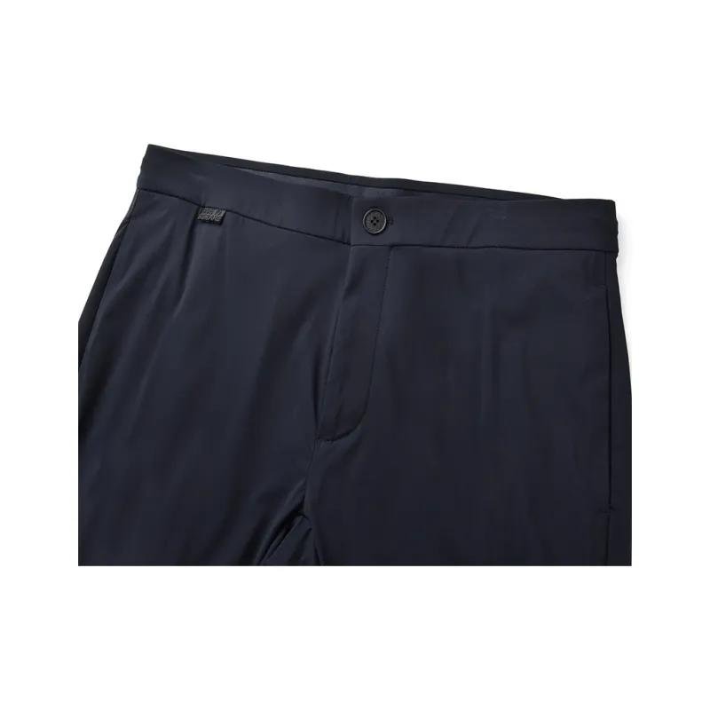 RARE Knitted Sweatpants Men Navy Blue-4