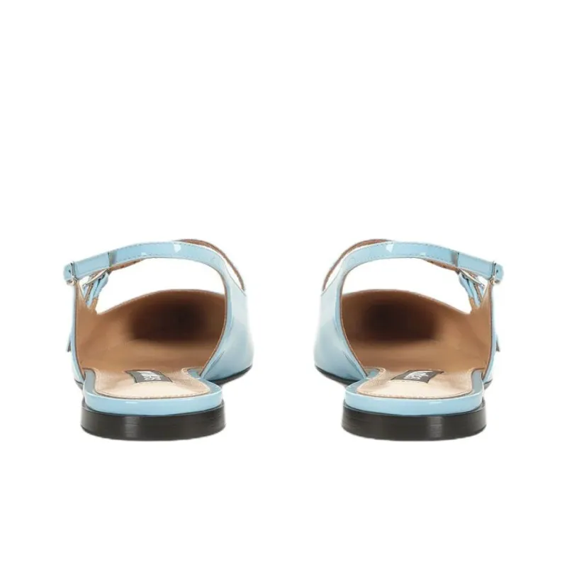 SERGIO ROSSI Godiva Casual Single Shoes Women's Blue-3