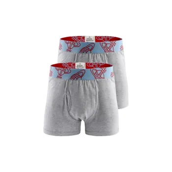 Vivienne Westwood Underpants Men's 2 Pack Gray Blue