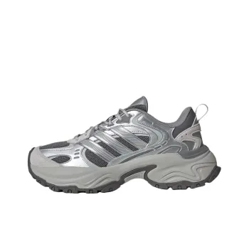 Adidas SHADOW FEVER Anti Slip Wear Resistant Low Top Chunky Sneakers Unisex Silver Gray