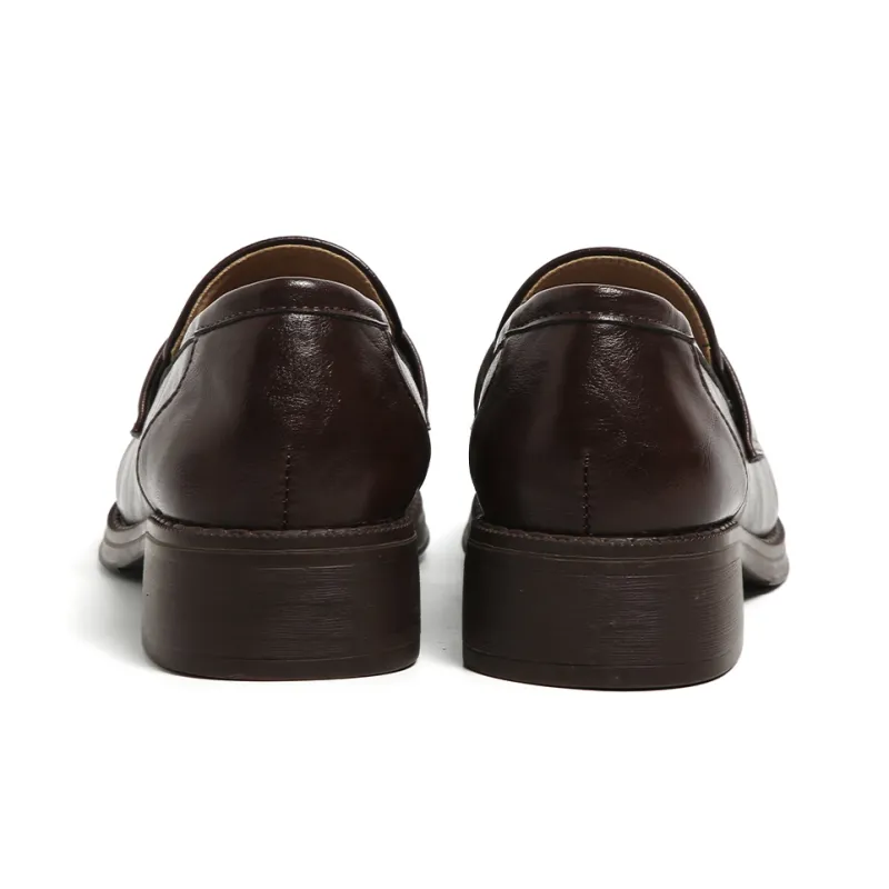 FOREVER 21 Loafers Women's Brown-4