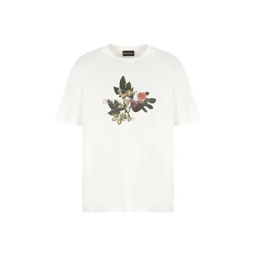 EMPORIO ARMANI T Shirt Men's Starlight White