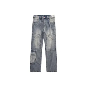 FCB ARCELONA Jeans Unisex Nostalgic Blue