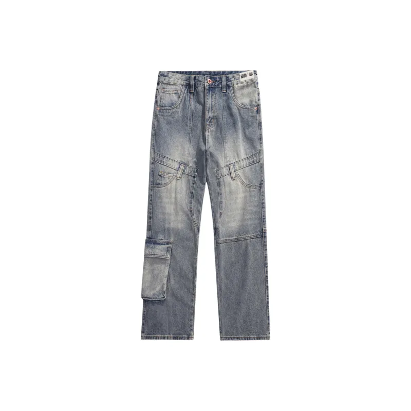 FCB ARCELONA Jeans Unisex Nostalgic Blue-0