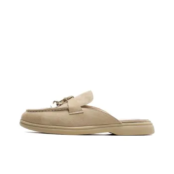 15 MINS Rubber Sole Quiet Closed Toe Slippers Women's