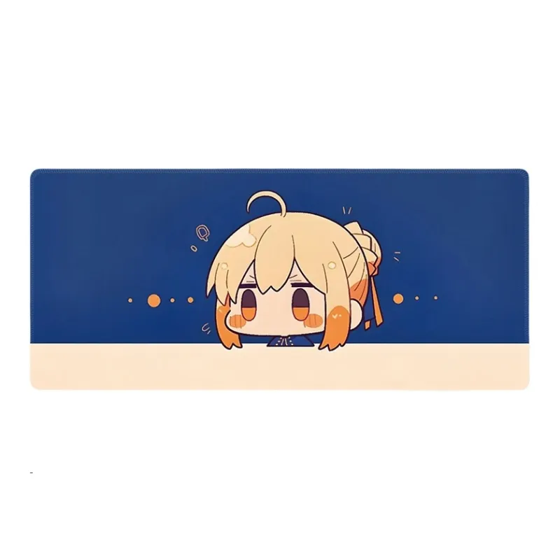 DANYIN Fate Extra Large Saber Anime Table Mats For Esports Gaming Computer Keyboard Mouse Pad Home Use Mouse Pads-12