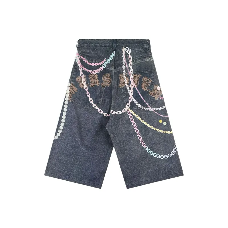 KYKW Denim Shorts Women's Blue-1