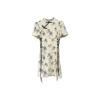 ABCMININ Short Sleeved Dress Women's