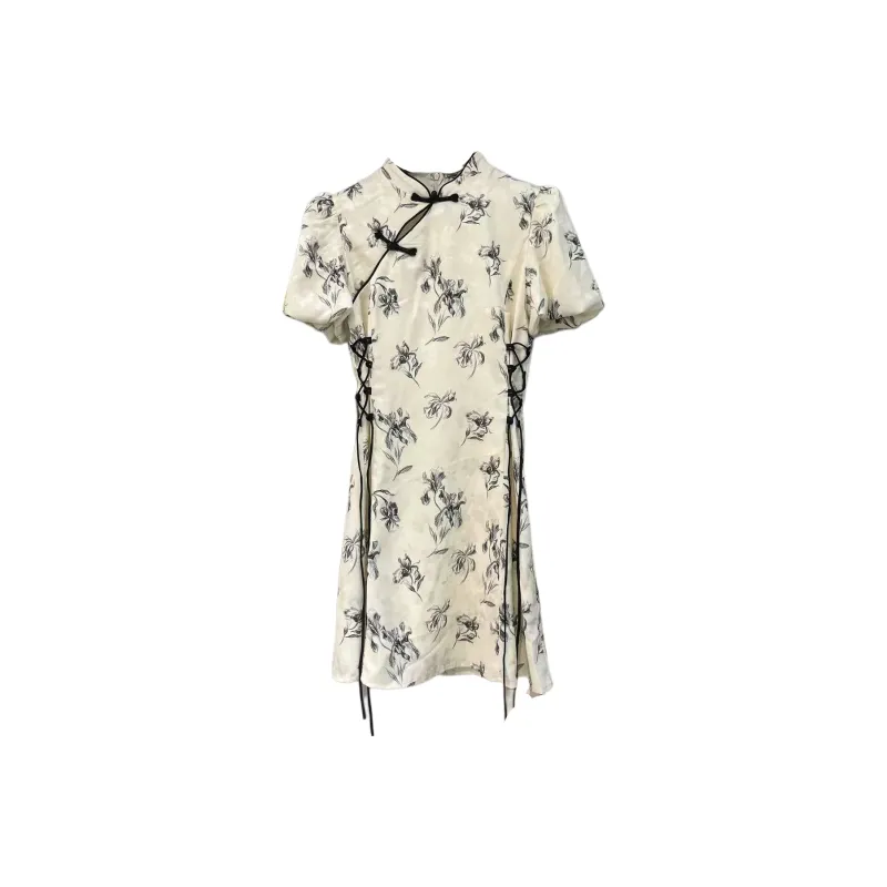 ABCMININ Short Sleeved Dress Women's-0