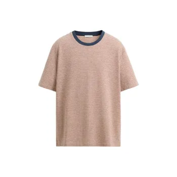 ZARA T Shirts Men Nude/Red