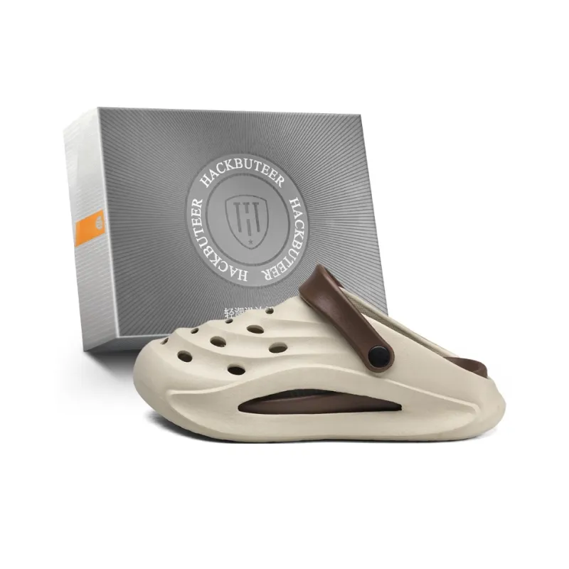 HACKBUTEER Clogs Men's Box Included-8