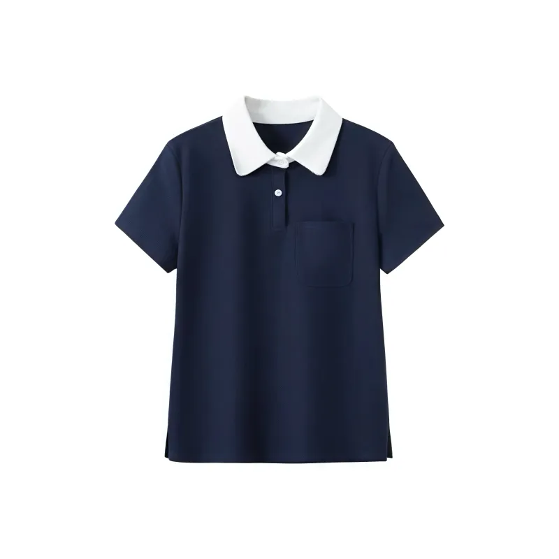 KYKW T Shirts Women's Navy Blue-0