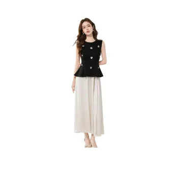 La Chapelle Two Piece Skirt Sets Women's