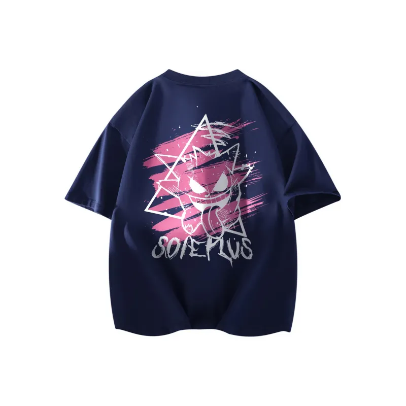 SOIE T-Shirts Unisex Navy Blue-0