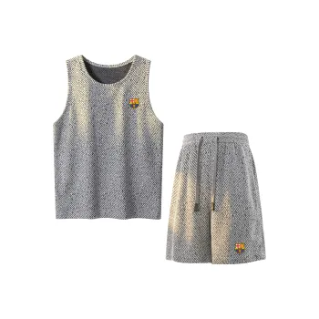 FCB ARCELONA Casual Sportswear Unisex 2 Piece Set