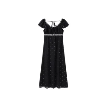 XIAOJUCHUANLI Short Sleeved Dress Women's