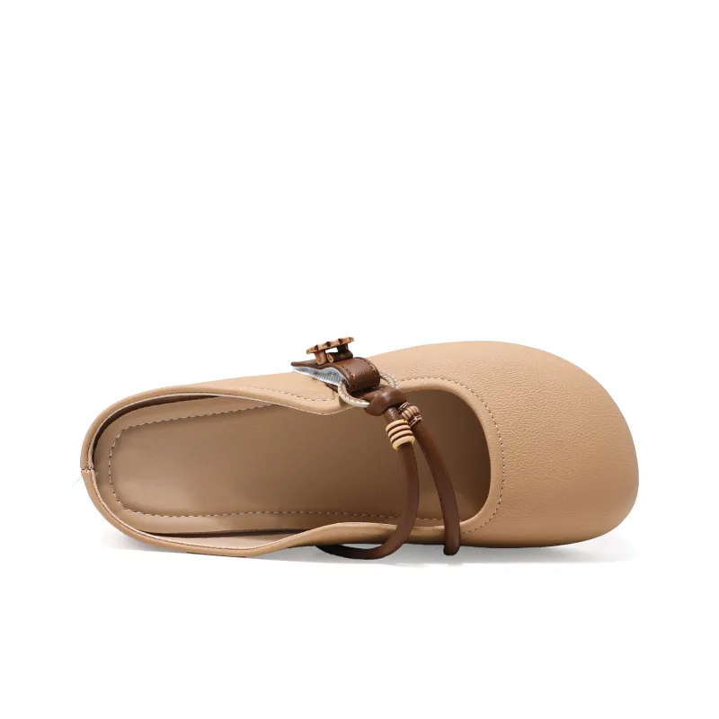 Be Good Rubber Sole Stitching Abrasion Resistant Slip Resistant Closed Toe Slippers Women's-9