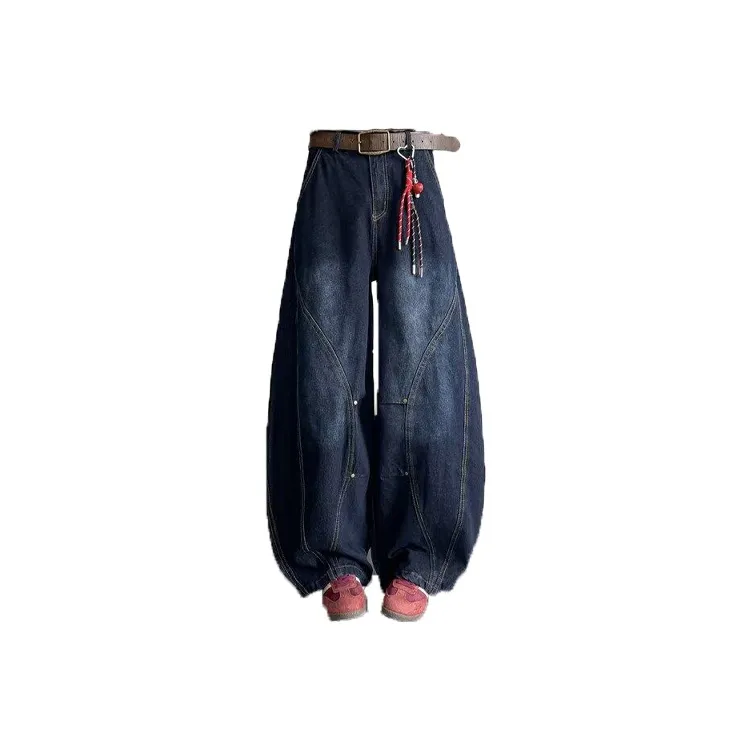 KLAMMKICKS Jeans Unisex Navy Blue-0