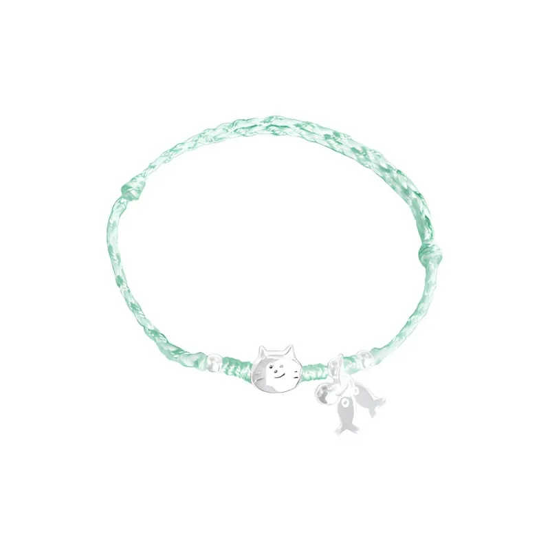 JOYDINNY Fabric Rope Bracelets Women's-7