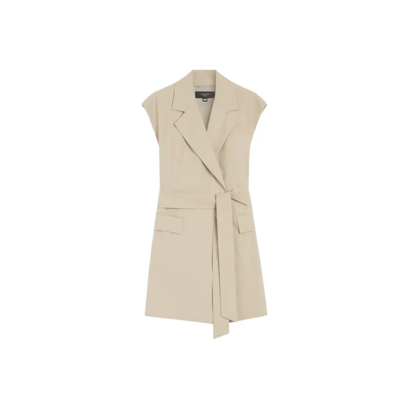 WEEKEND MaxMara Business Suit Coat Women's Beige Yellow-0
