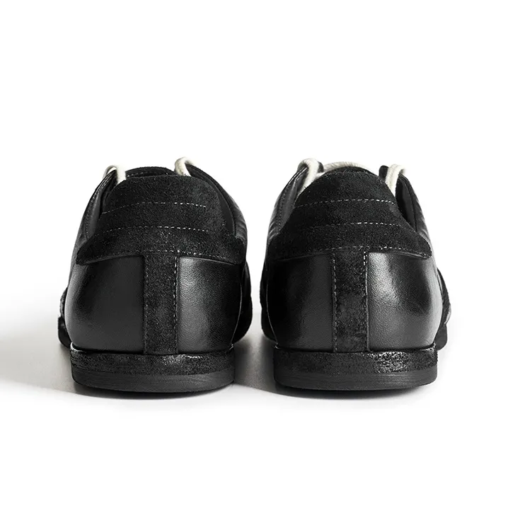 PIPG Slip Resistant Low Top Casual Shoes Men's Black-3