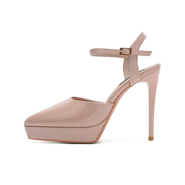 Zubumei Slim Heel High Heels Women's-4