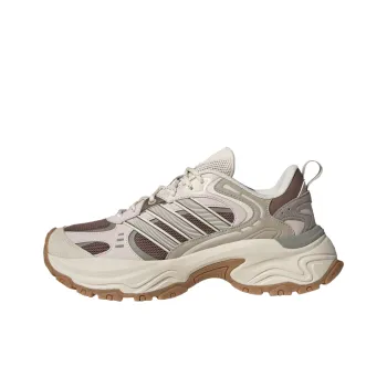 Adidas SHADOW FEVER Anti Slip Wear Resistant Low Top Chunky Sneakers Unisex White Brown