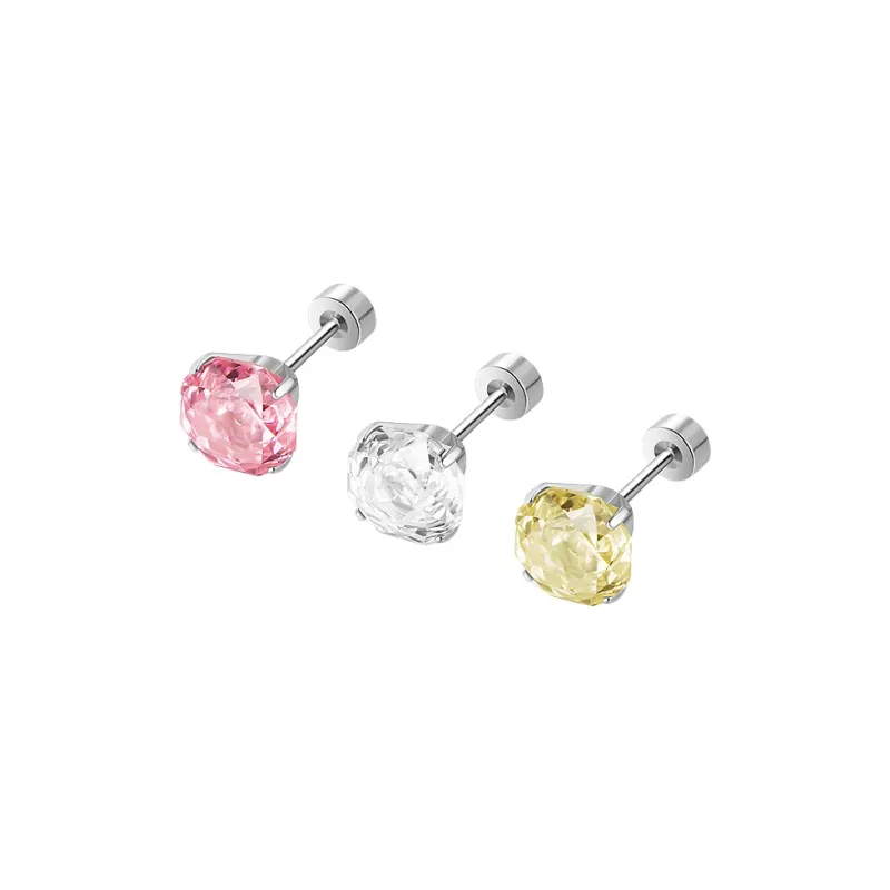 Daisy Dream Medical Titanium Steel Stud Earrings Women's-6