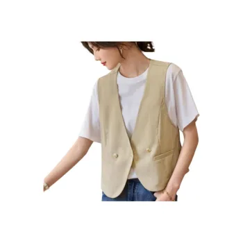 Still quiet Crop Tops Women's Light Khaki