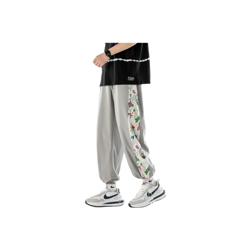 WARNING LIGHT Casual Pants Unisex-4