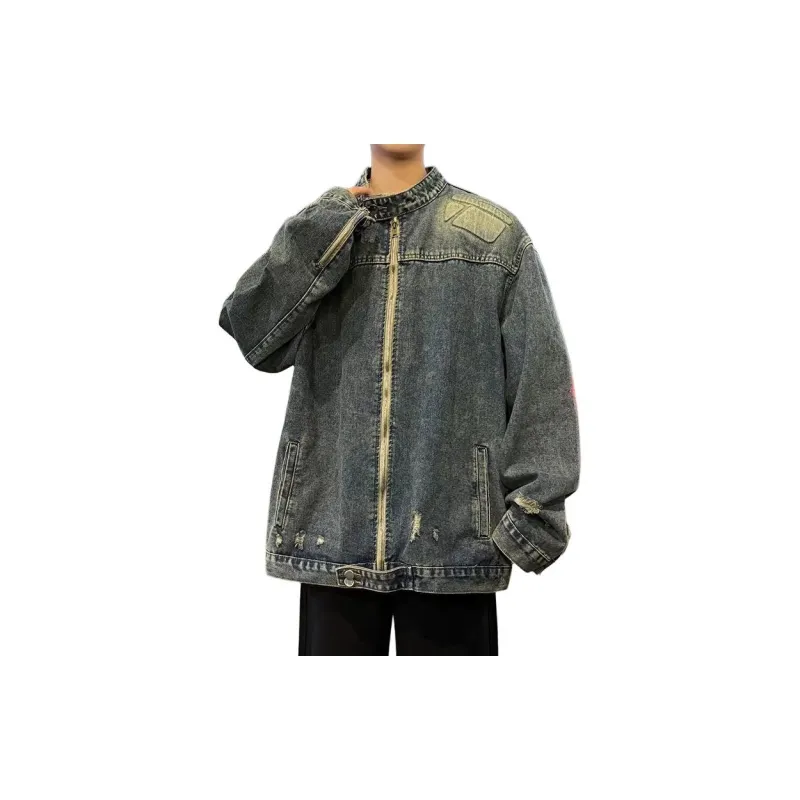 SIL VITIN Denim Jackets Unisex Blue-0
