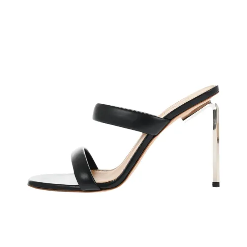 OFF WHITE Allen Slide Slippers 11cm Women's Black