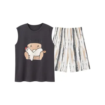 Pretty lady Men Pajama Sets