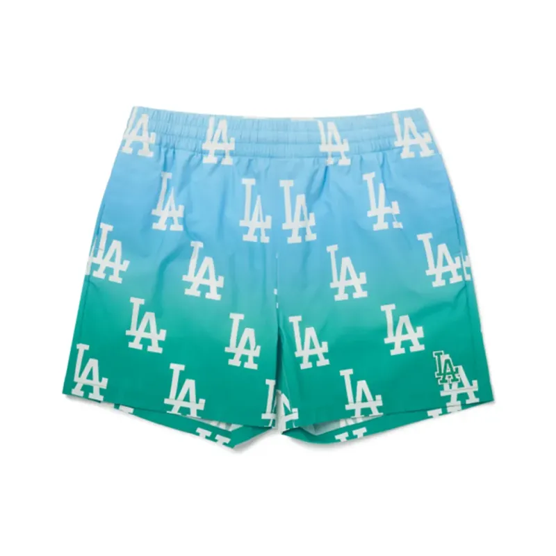 MLB Los Angeles Dodgers Casual Shorts Men's Light Blue-1