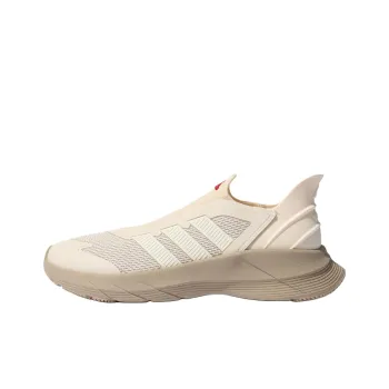 Adidas Anti Slip Wear Resistant Low Top Running Shoes Unisex Beige