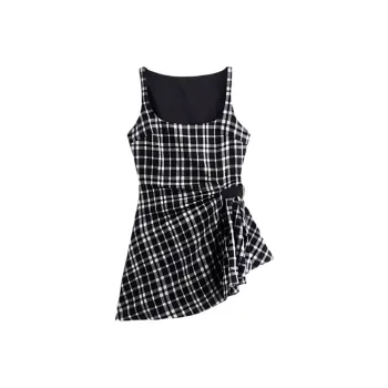 AHDO Sleeveless Dresses Women's