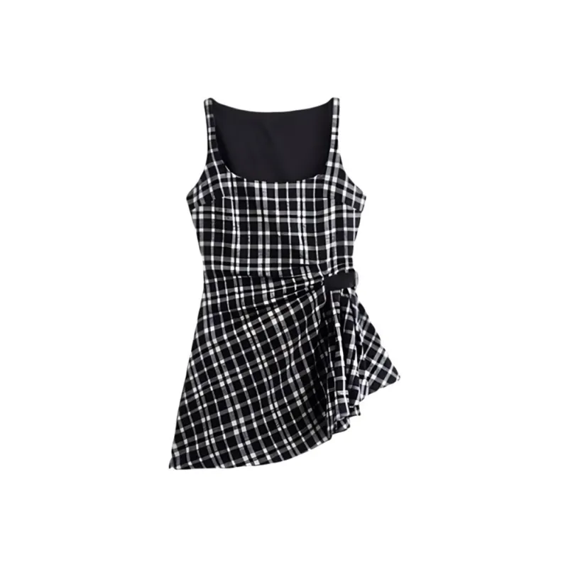 AHDO Sleeveless Dresses Women's-0