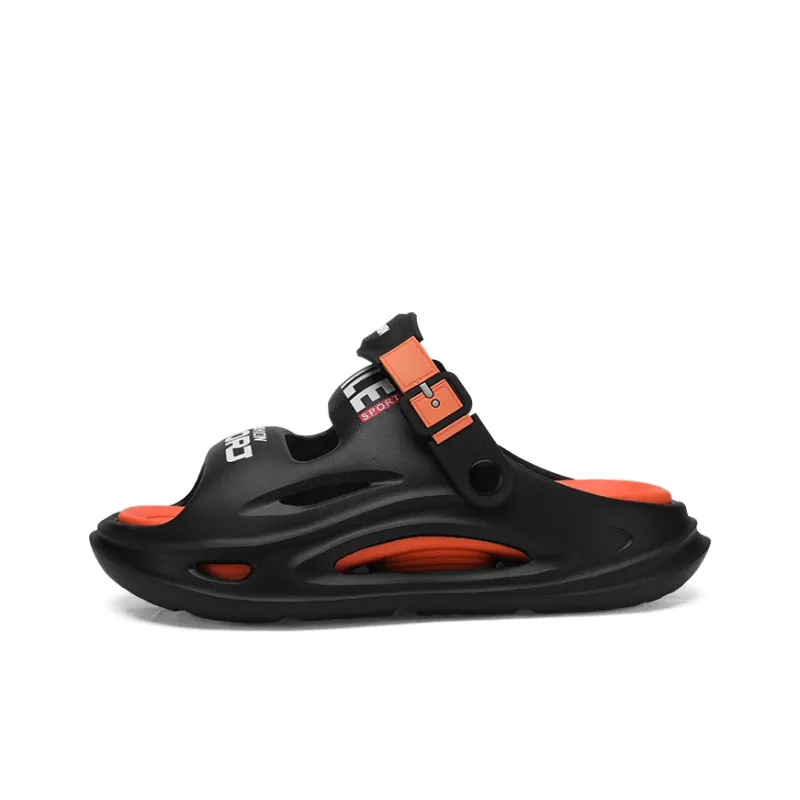 NANJIREN Beach Sandals Men Black/Green/Khaki/Gray-0